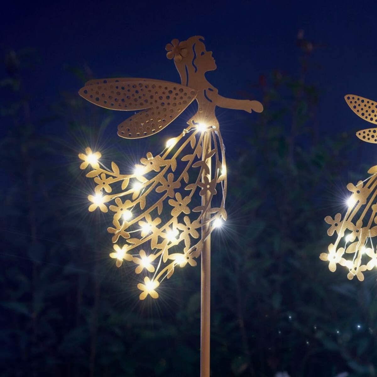 Bild 1 von Solar-Stab "Elfe in Rost-Optik, ca. 84cm