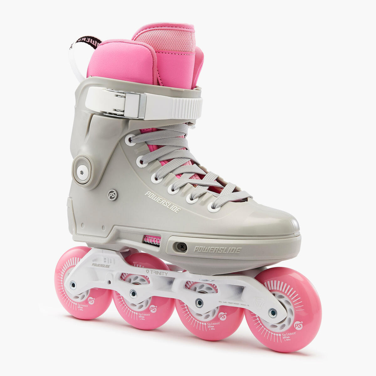 Inline Skates Inliner Powerslide Freeride Next SL Pink 80 Damen von