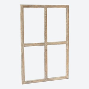 Deko-Fensterrahmen aus Holz, ca. 40x1,5x60cm