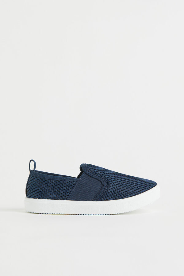 Bild 1 von H&M Slip-on-Sneaker Marineblau, Sneakers in Größe 27. Farbe: Navy blue 016