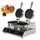 Bild 1 von VEVOR Waffeleisen Waffle Maker HT-2 Waffelmaschine Doppelte Pfannen jeweils in 4 Waffeln 0 ~ 5 Minuten Waffelautomat 1200W