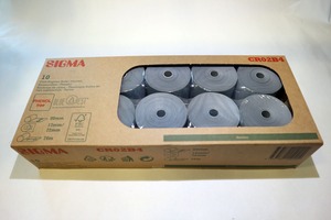SIGMA Thermopapier-Kassenrollen CR02B4, 80 mm x 76 m (B x L), recycelbar, 10 Rollen pro Verkaufseinheit