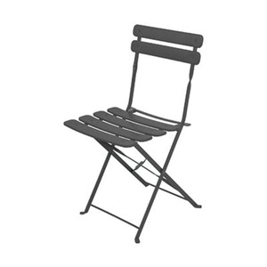 METRO Professional Stuhl TRIGO, Stahl, 42 x 48 x 81 cm, klappbar, anthrazit