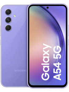 Samsung Galaxy A54 5G 128 GB Awesome Violet mit Magenta Mobil M Young 5G