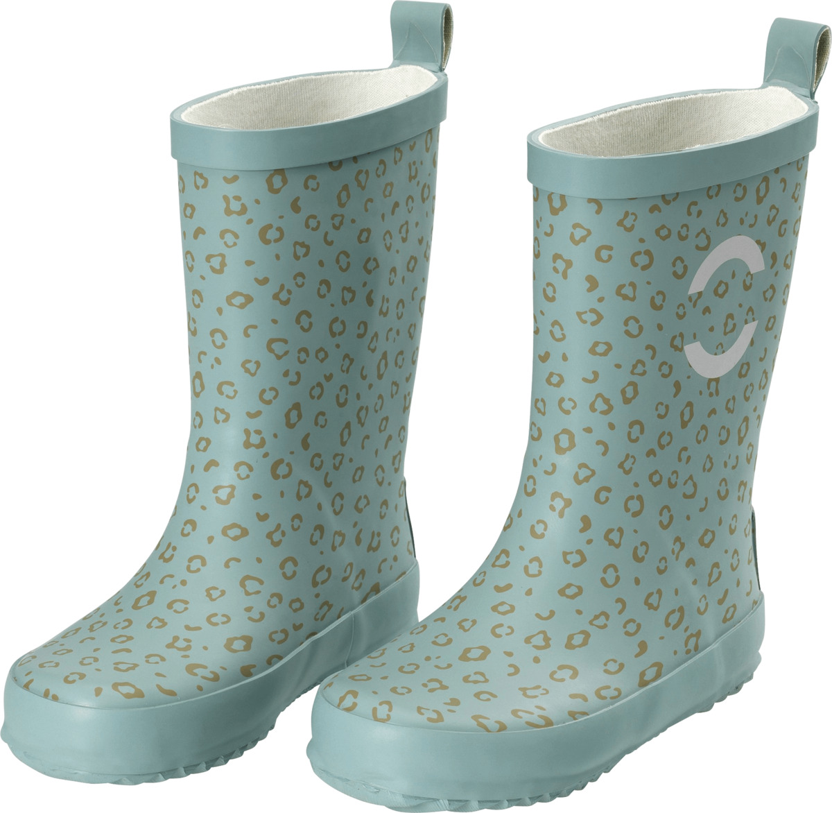 Bild 1 von Mikk-Line Kinder Gummistiefel, Gr. 24/25, blaugrün gemustert