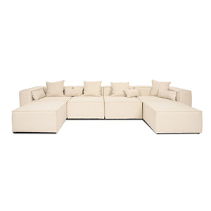 HOME DELUXE Modulares Sofa VERONA - XXL beige