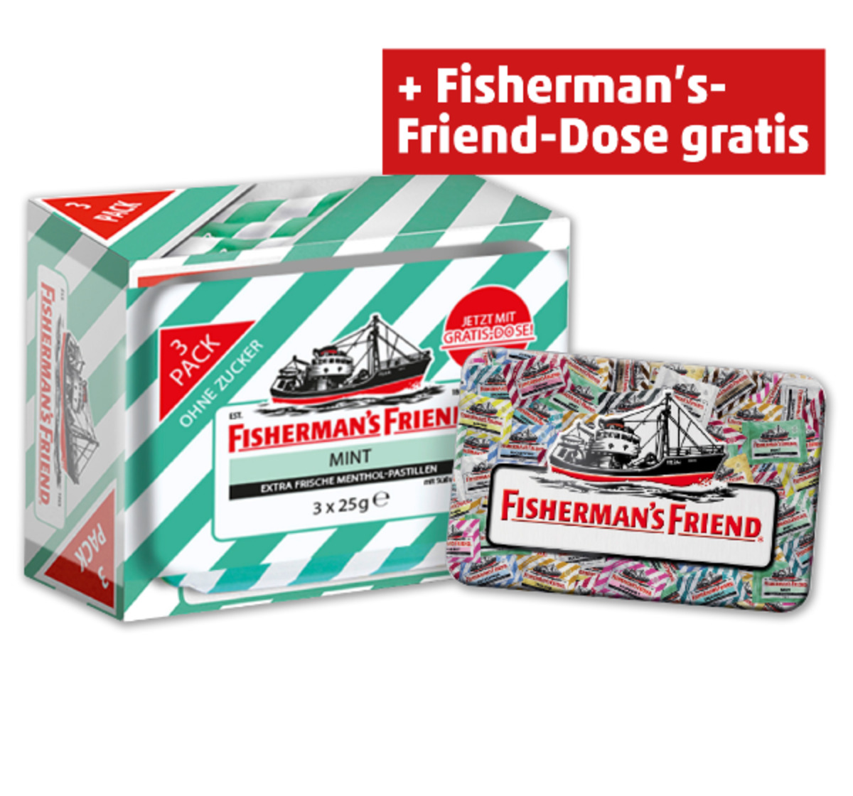 Bild 1 von FISHERMAN’S FRIEND Bonbons mit Dose*