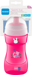 MAM Trinklernflasche Sports Cup, pink, ab 12 Monate