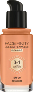 MAX FACTOR Foundation Face Finfinity All Day Flawless 3in1 Caramel 85,  LSF 20