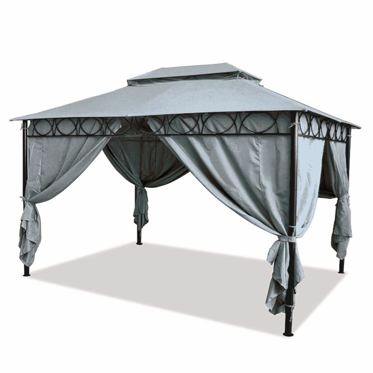 Bild 2 von Gartenpavillon Cape Town 3x4m Anthrazit