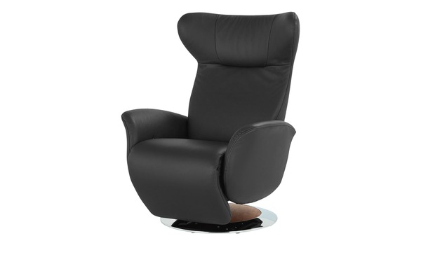 Bild 1 von JOOP! Relaxsessel aus Leder  Lounge 8140 schwarz Maße (cm): B: 85 H: 109 T: 88 Polstermöbel