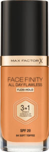 MAX FACTOR Foundation Facefinity All Day Flawless 84 Soft Toffee, LSF 20