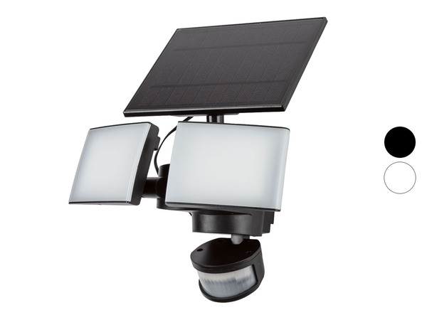 Bild 1 von LIVARNO home LED Solar-Außenstrahler, mit 2 Spots und Bewegungsmelder