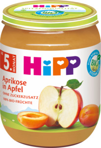Hipp Früchte Aprikose in Apfel ab dem 5. Monat