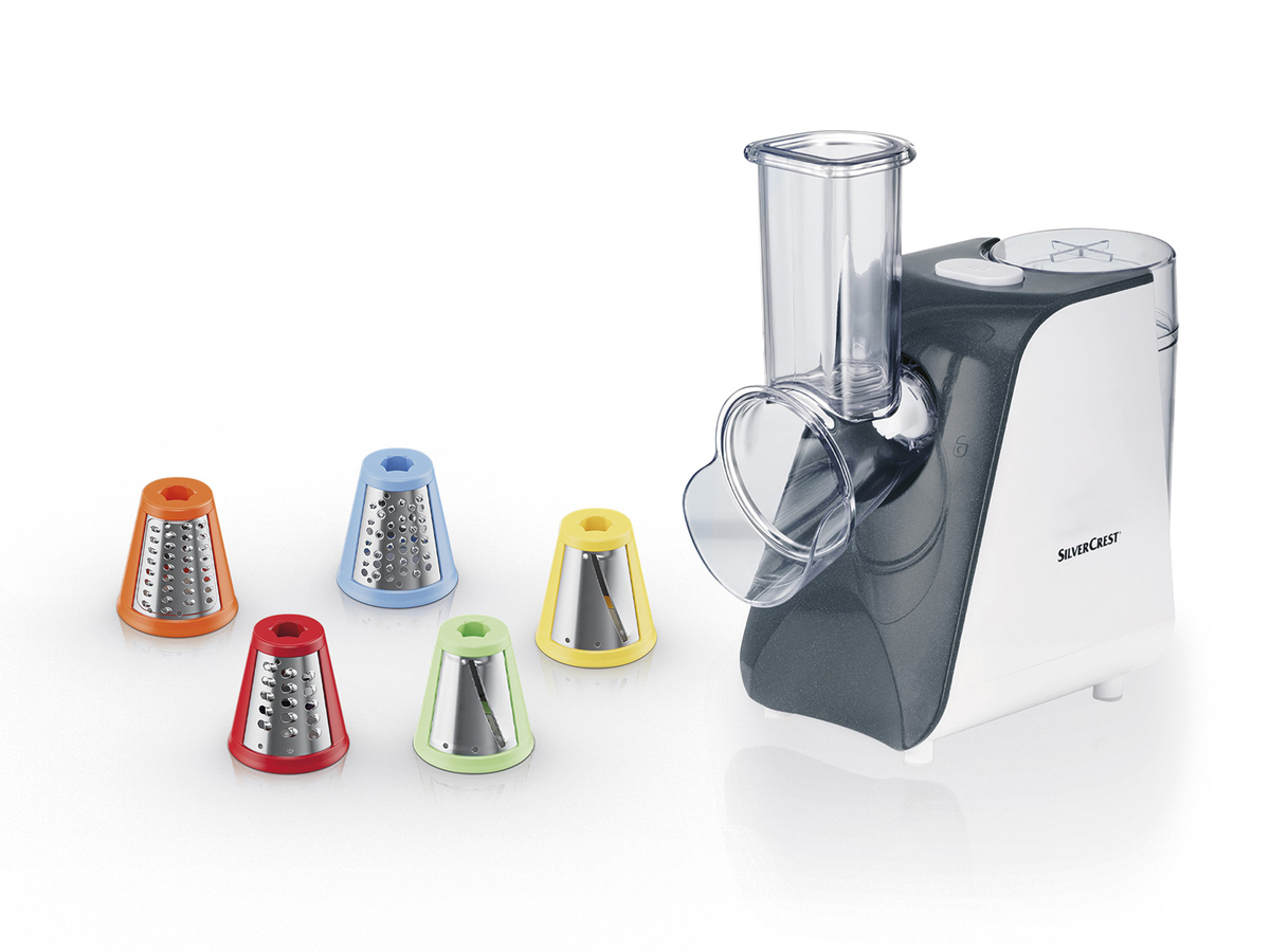 Bild 1 von SILVERCREST® Elektrische Gemüseraspel »SGR 150 E2«, 5-in-1