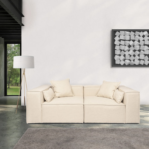 HOME DELUXE Modulares Sofa VERONA - S beige