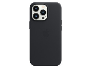 Apple iPhone 13 Pro Leder Case, mit MagSafe, Midnight