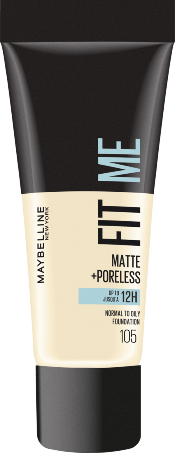 Bild 1 von Maybelline New York Fit Me! Matte + Poreless Make-Up Nr. 105 Natural Ivory