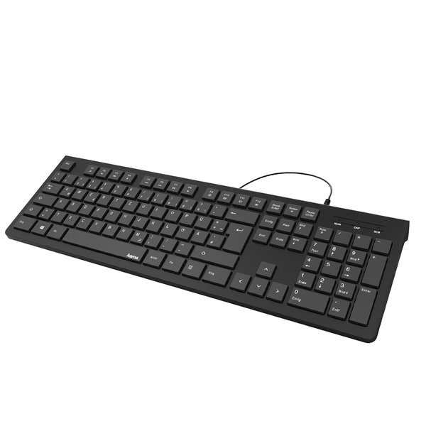 Bild 1 von Hama Tastatur KC 200 Schwarz