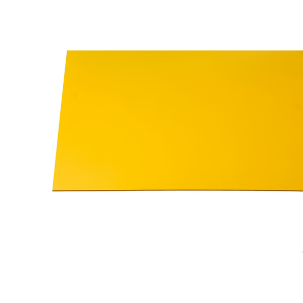Bild 1 von Kunststoffplatte 'Hobbycolor' gelb 100 x 50 x 0,3 cm