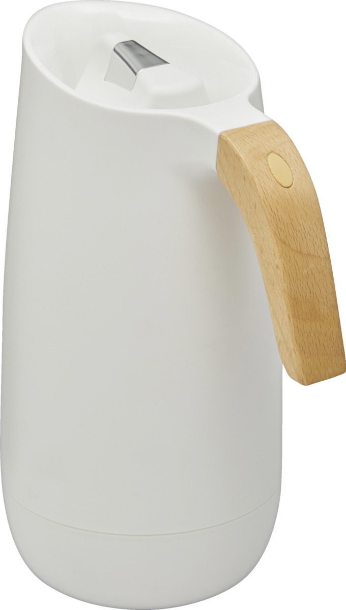 Bild 1 von IDEENWELT Isolierkanne mit Holzgriff 1l