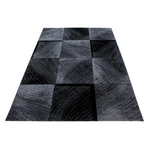 AYYILDIZ Teppich PLUS schwarz B/L: ca. 120x170 cm