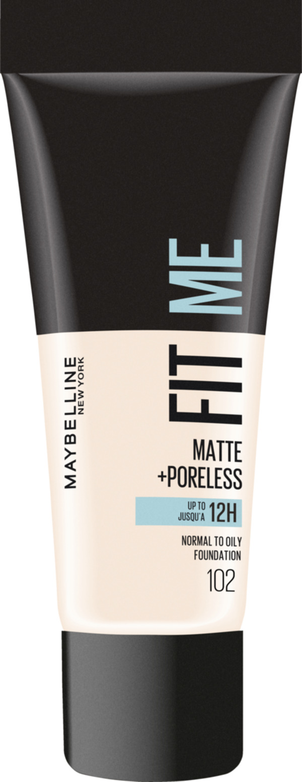 Bild 1 von Maybelline New York Fit Me! Matte + Poreless Make-Up Nr. 102 Fair Ivory