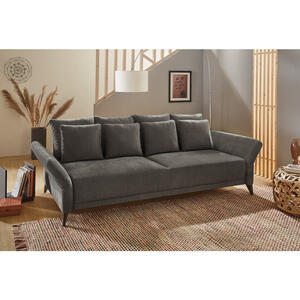 Big Sofa dunkelgrau B/T: ca. 223x115 cm