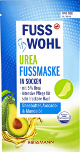 FUSSWOHL Urea Fussmaske in Socken