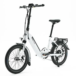 AsViva B13 Elektro-Klapprad 20", weiß - versch. Farben