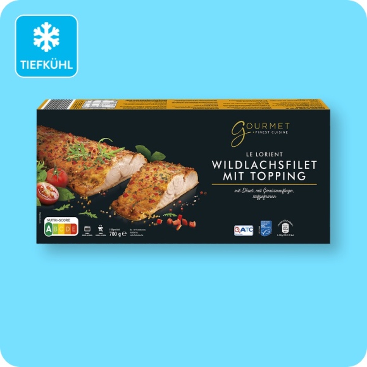 Bild 1 von Wildlachsfilet mit Topping