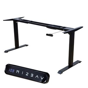 Albatros Schreibtisch-Gestell LIFT S5B schwarz, elektrisch höhenverstellbar mit Memory-Funktion, Kollisionsschutz und Soft-Start/Stop