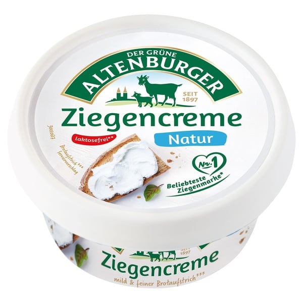 Bild 1 von DER GRÜNE ALTENBURGER Ziegenkäse 150 g