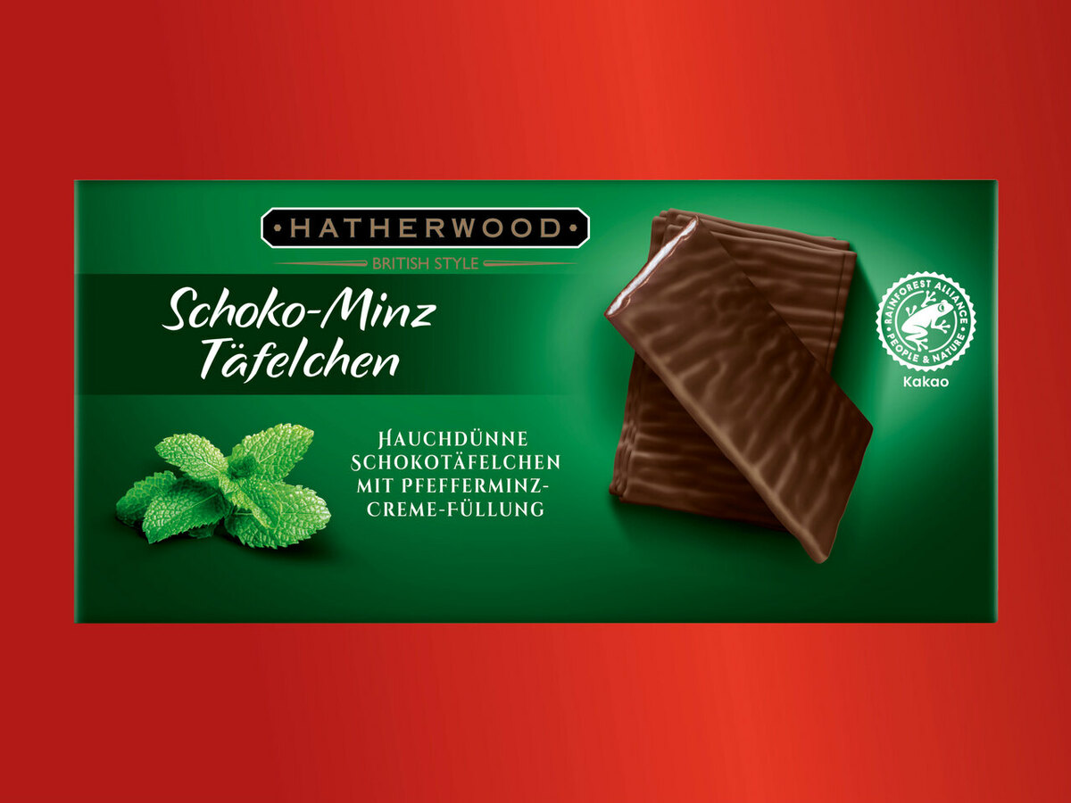 Hatherwood Schoko Minz T Felchen Von Lidl Ansehen