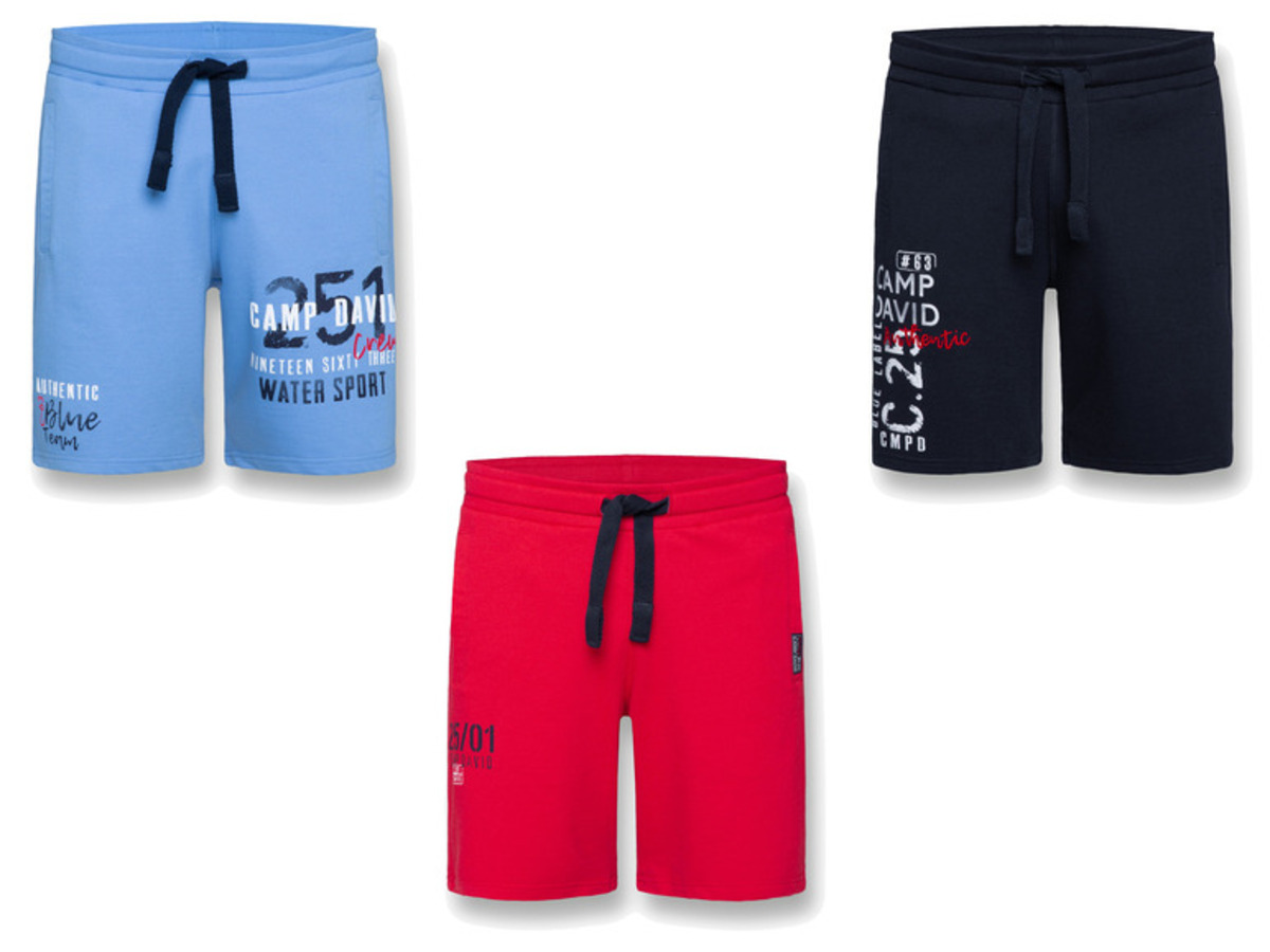 Bild 1 von Camp David Herren Sweatshorts mit Baumwolle
