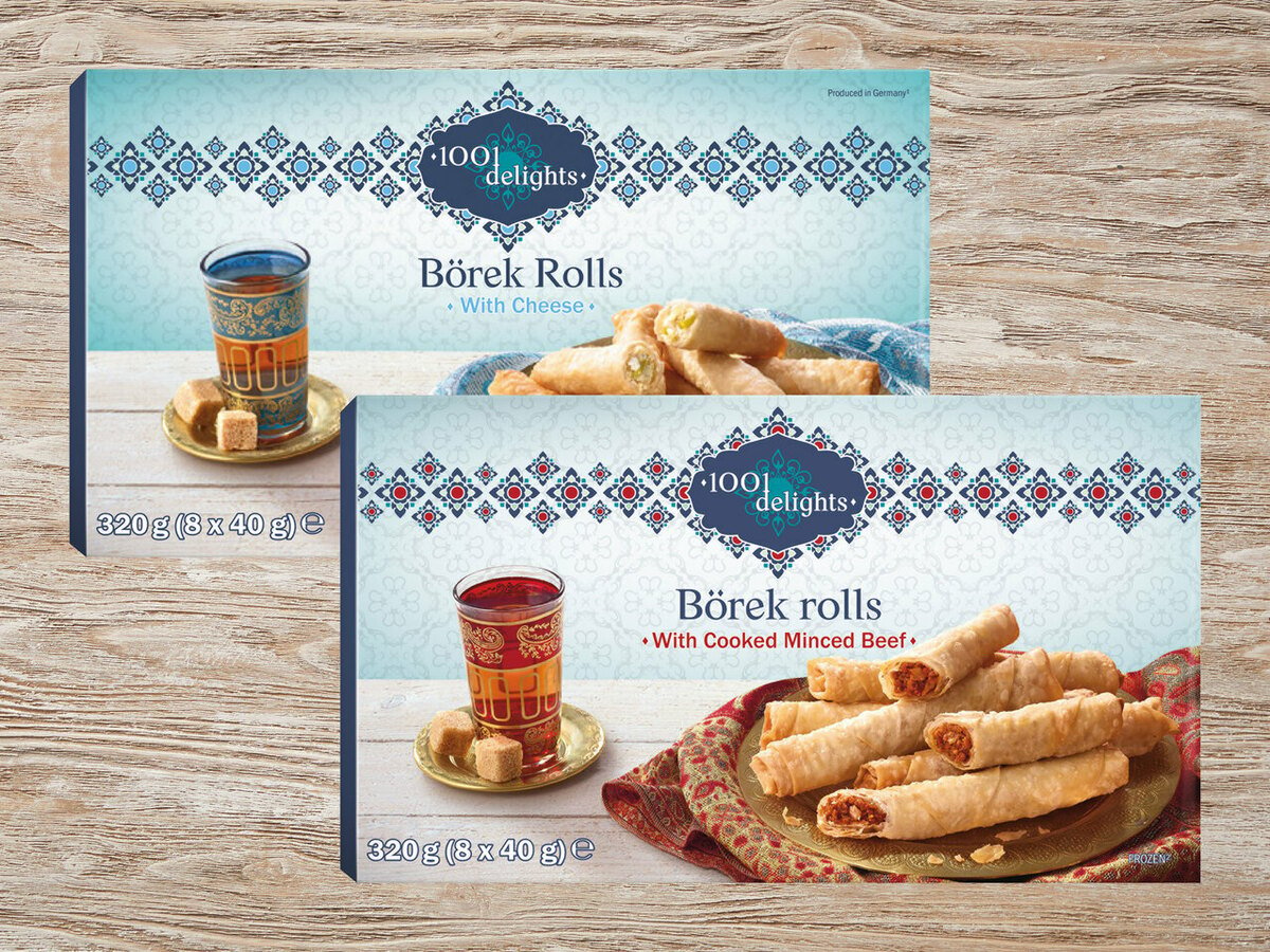 1001 delights Börek-Röllchen von Lidl ansehen!