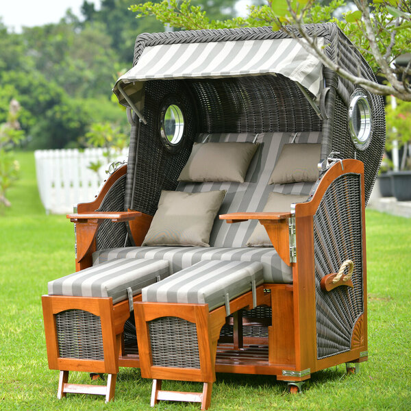 Bild 2 von DEVRIES 
                                            Strandkorb Sellin, inkl. Zubehör-Set