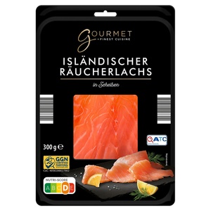 GOURMET FINEST CUISINE Isländischer Räucherlachs 300 g