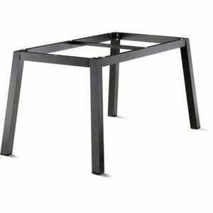 Sieger Polytec® Alumimium-Tischgestell Quadratrohr Graphit
