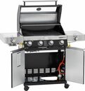 Bild 3 von RÖSLE Gasgrill BBQ-Station VIDERO, 25524, G4-S Schwarz, 4 Brenner, extra Primezone und Seitenbrenner, VARIO+