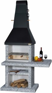 WELLFIRE Grillkamin Party Quatro, BxTxH: 110x73x216 cm