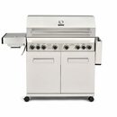 Bild 3 von TAINO Gasgrill PLATINUM 6+2, Gasgrill mit Abdeckhaube, Gasdruckminderer und Gasschlauch, Piezozündung, Grillfläche: 92x42 cm, Sear-Brenner bis 800°C