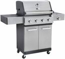 Bild 3 von KONIFERA Gasgrill Torino, 4-Brenner, Pizzastein, Hähnchenspieß, Schutzhülle, BxTxH: 131x54x112