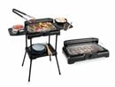 Bild 1 von PRINCESS Elektro-Standgrill, 2200 W, Tischgrill Garten-Grill elektrischer Camper Camping-Grill & Grillzange