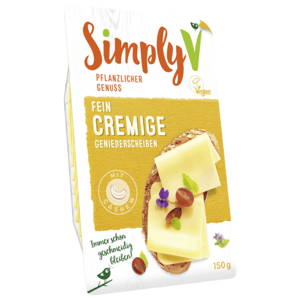 Bild 1 von Simply V Cremige Genießerscheiben vegan 150g