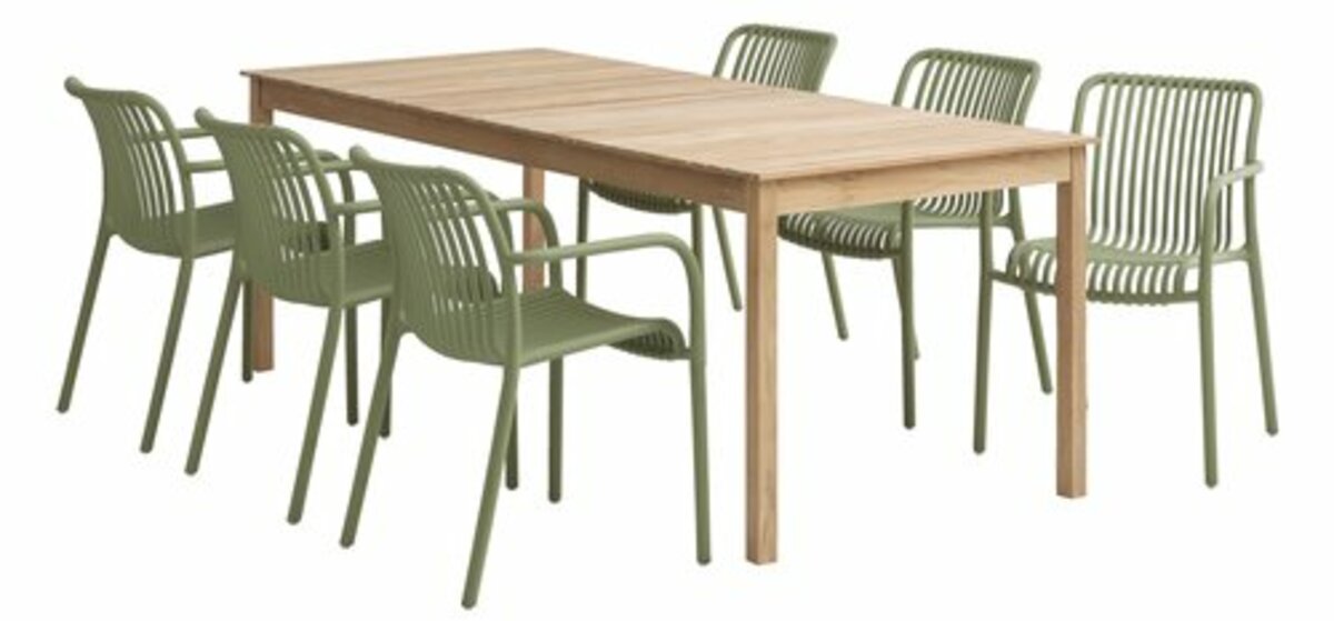 Bild 3 von Stapelstuhl NABBEN olivgrün