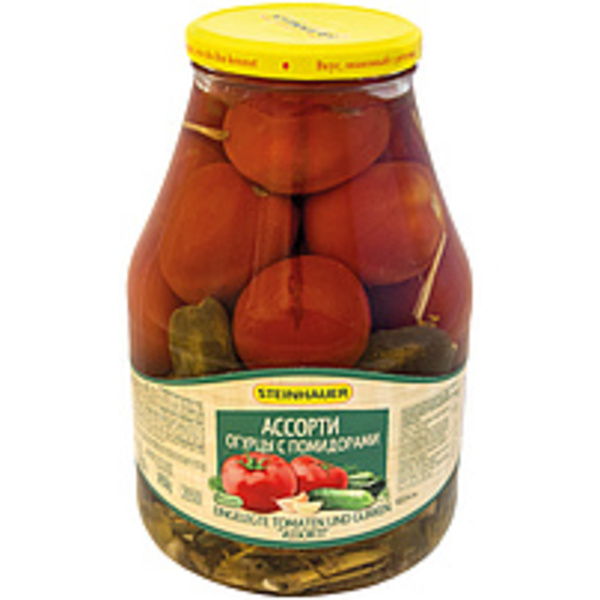 Bild 1 von Eingelegte Tomaten und Gurken "Assorti"