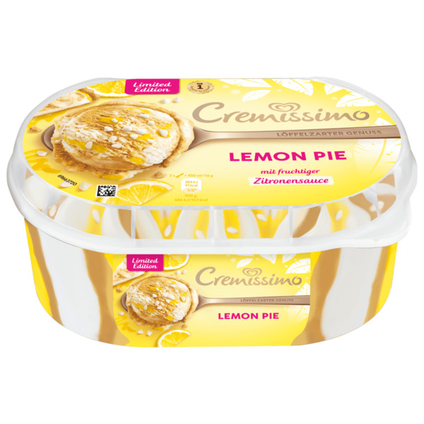 Bild 1 von Cremissimo Eiscreme Lemon Pie 900ml