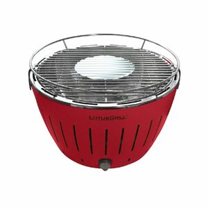 Lotus Holzkohlegrill Raucharmer Holzkohle G-RO-34P Tischgrill 32-35 cm feuerrot