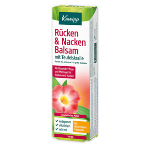 Kneipp Rücken & Nacken Balsam / Balsam / Massageöl / Badekristalle